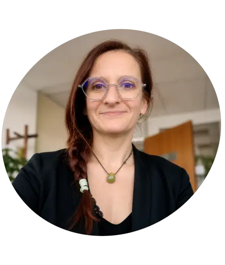 Photo de la secrétaire de l'association, Gaelle ROBILLARD